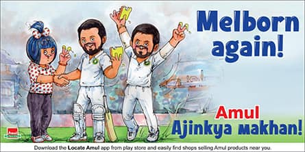 amul india cricket campaign