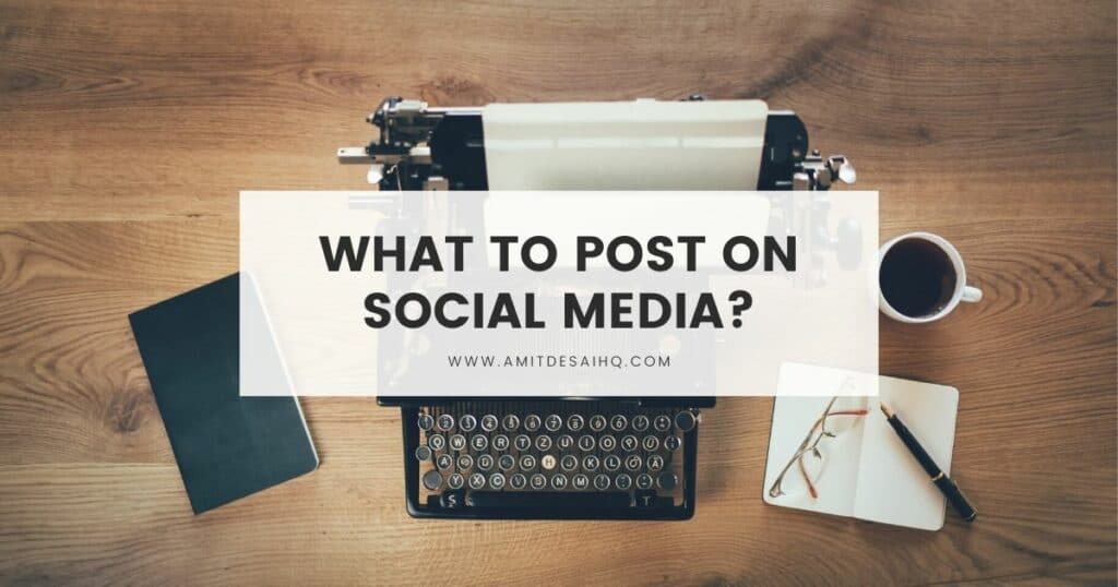 what to post on social media